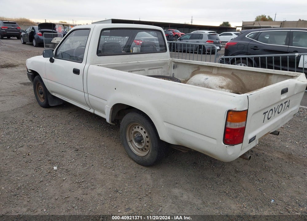 1990 TOYOTA PICKUP 1/2 TON SHORT WHEELBASE VIN: JT4RN81R3L5063556