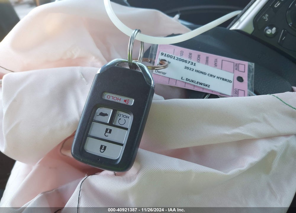 2022 HONDA CR-V HYBRID EX VIN: 5J6RT6H59NL033502