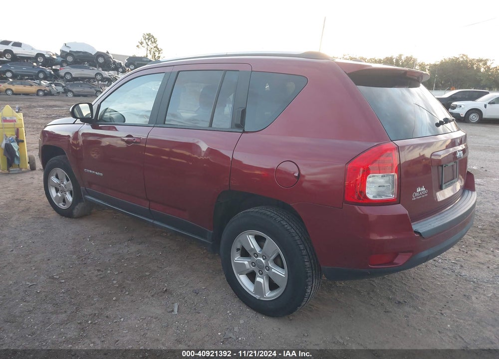 2013 JEEP COMPASS LATITUDE VIN: 1C4NJCEA3DD165996