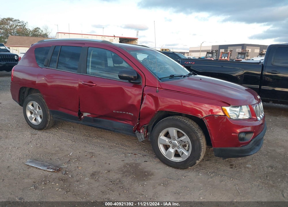 2013 JEEP COMPASS LATITUDE VIN: 1C4NJCEA3DD165996