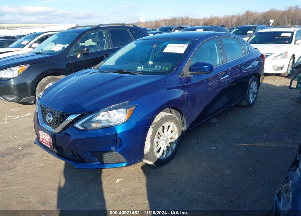 2019 NISSAN SENTRA SV VIN: 3N1AB7AP0KY364305