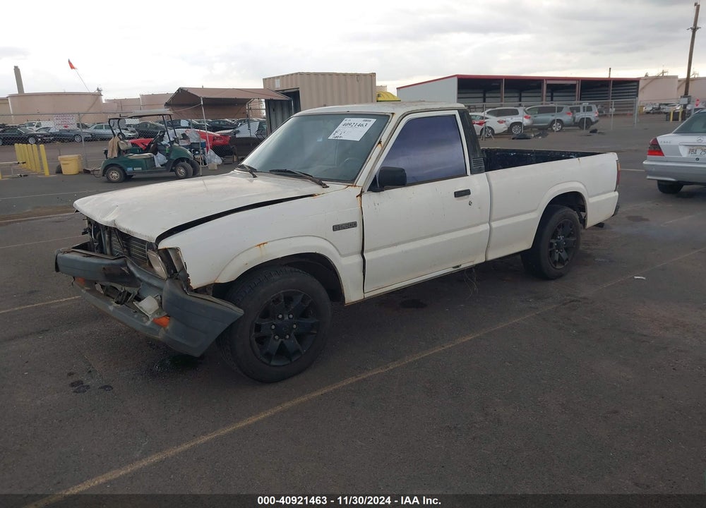 1989 MAZDA B2200 SHORT BED VIN: JM2UF113XK0781669
