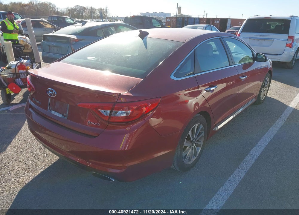 2016 HYUNDAI SONATA SPORT VIN: 5NPE34AF4GH421773