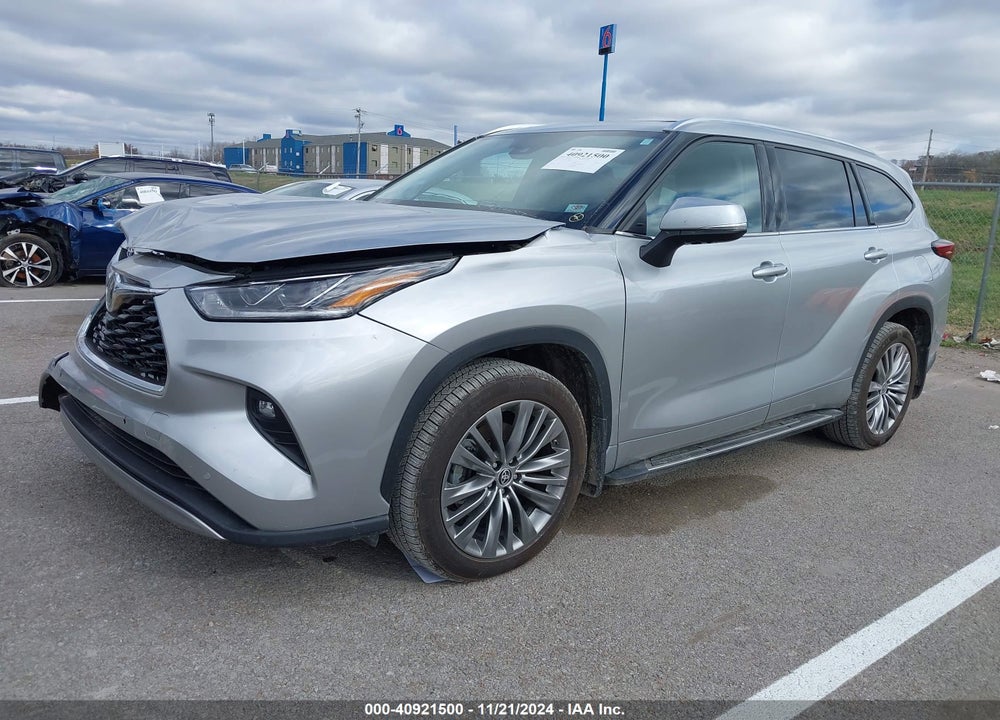 2021 TOYOTA HIGHLANDER PLATINUM VIN: 5TDFZRBH2MS079651