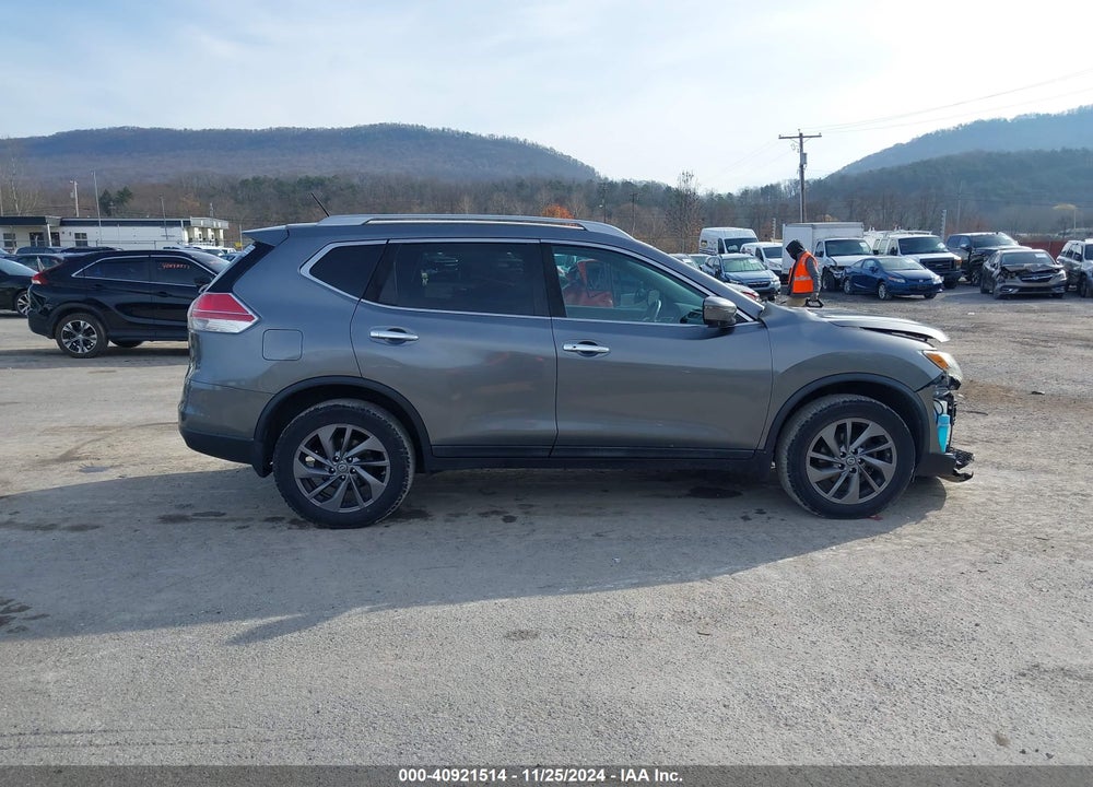 2016 NISSAN ROGUE SL VIN: 5N1AT2MV5GC758305