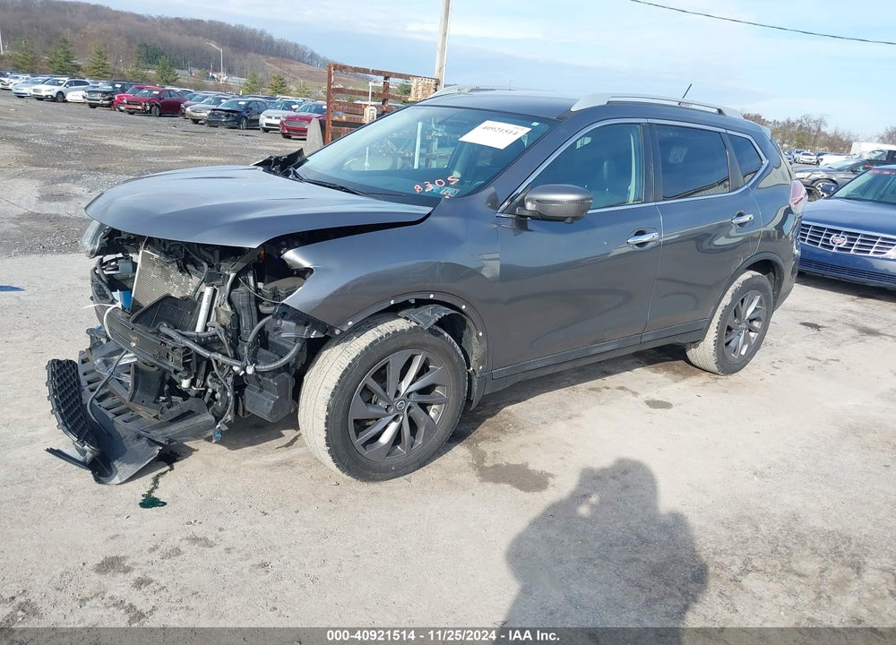 2016 NISSAN ROGUE SL VIN: 5N1AT2MV5GC758305