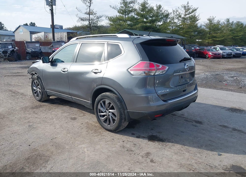 2016 NISSAN ROGUE SL VIN: 5N1AT2MV5GC758305
