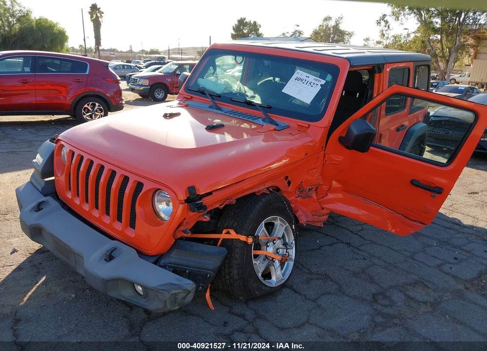 2019 JEEP WRANGLER UNLIMITED SPORT S 4X4 VIN: 1C4HJXDN4KW539039