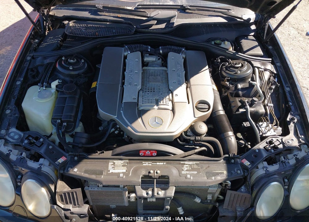 2003 MERCEDES-BENZ CL 55 AMG VIN: WDBPJ74J43A037900