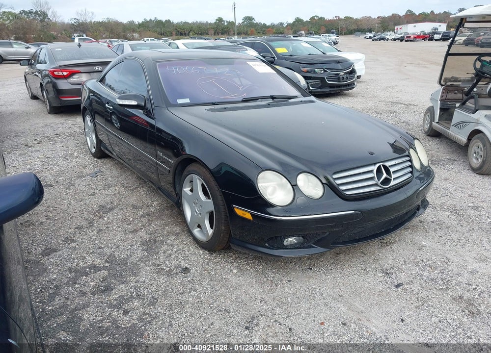 2003 MERCEDES-BENZ CL 55 AMG VIN: WDBPJ74J43A037900