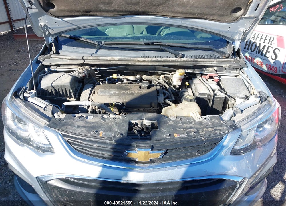 2017 CHEVROLET SONIC VIN: 1G1JB5SH9H4157795