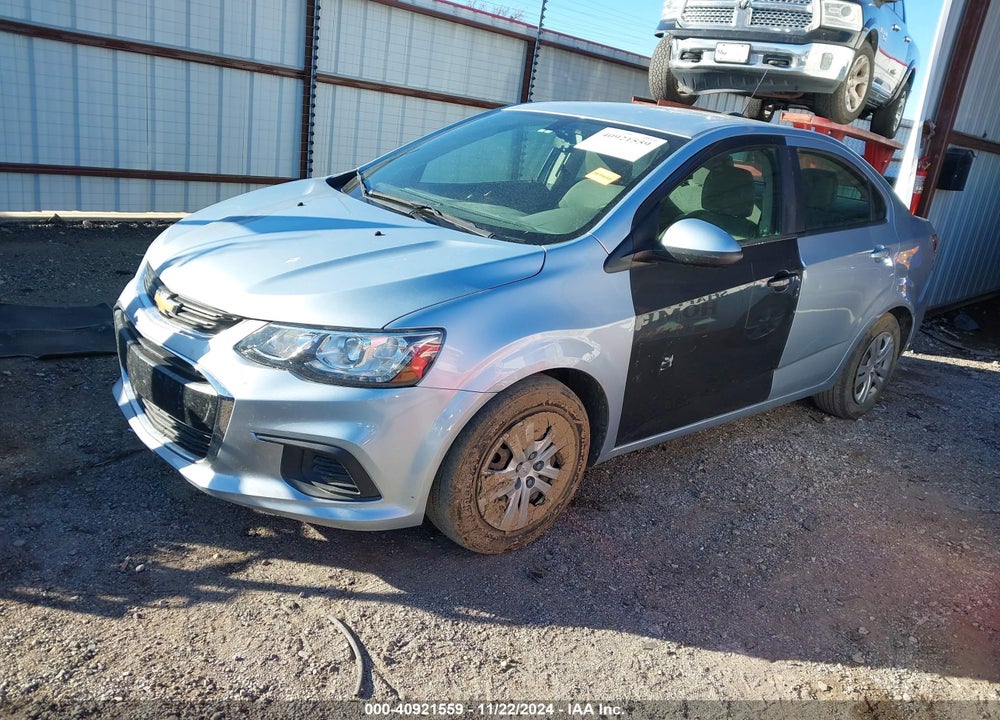 2017 CHEVROLET SONIC VIN: 1G1JB5SH9H4157795
