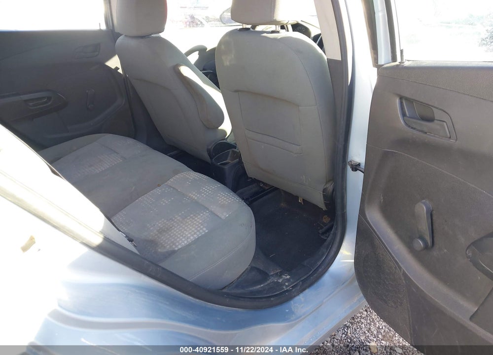 2017 CHEVROLET SONIC VIN: 1G1JB5SH9H4157795