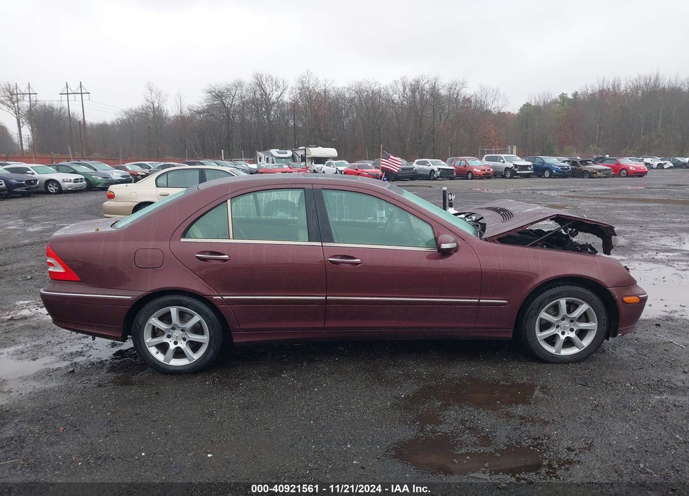 2007 MERCEDES-BENZ C 280 LUXURY 4MATIC VIN: WDBRF92H77F901322