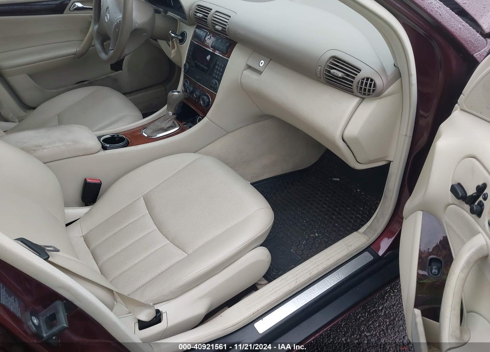 2007 MERCEDES-BENZ C 280 LUXURY 4MATIC VIN: WDBRF92H77F901322