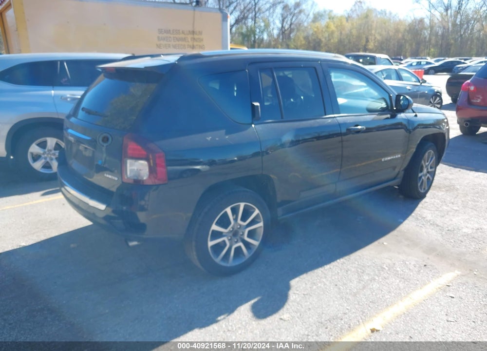 2014 JEEP COMPASS LIMITED VIN: 1C4NJCCBXED653324