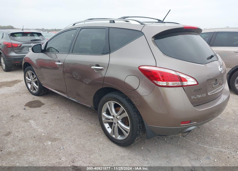 2012 NISSAN MURANO LE VIN: JN8AZ1MU4CW117096