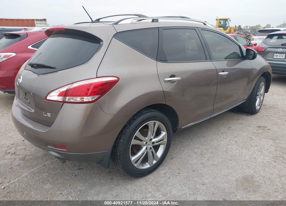 2012 NISSAN MURANO LE VIN: JN8AZ1MU4CW117096