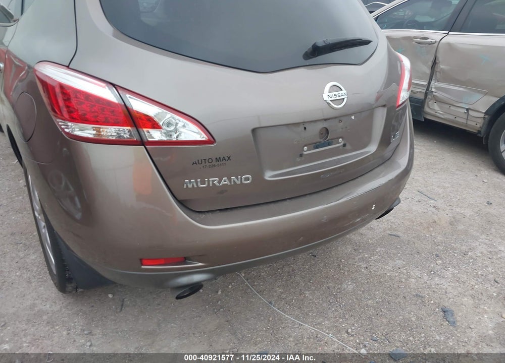 2012 NISSAN MURANO LE VIN: JN8AZ1MU4CW117096