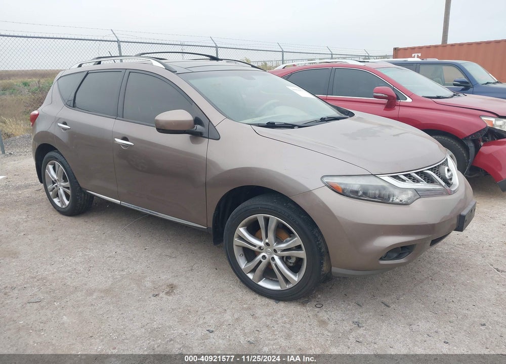 2012 NISSAN MURANO LE VIN: JN8AZ1MU4CW117096