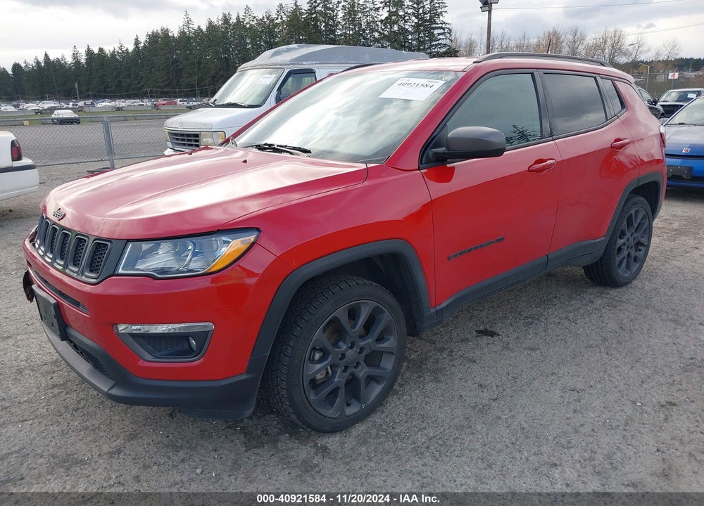 2021 JEEP COMPASS 80TH ANNIVERSARY 4X4 VIN: 3C4NJDEBXMT593279