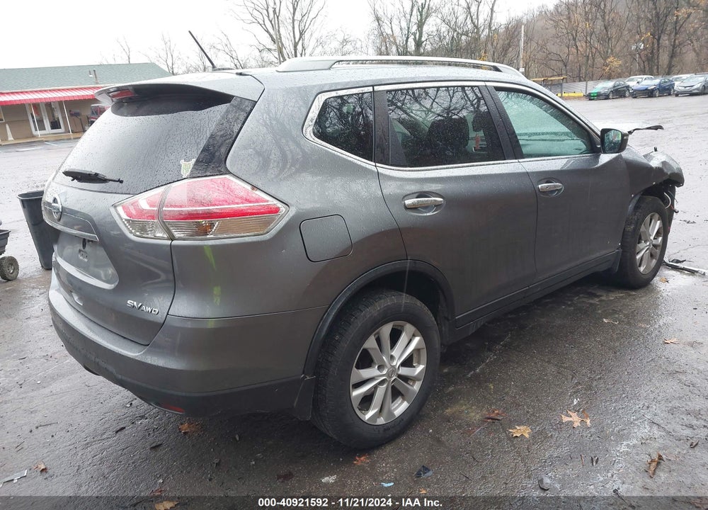 2016 NISSAN ROGUE SV VIN: 5N1AT2MV6GC826191