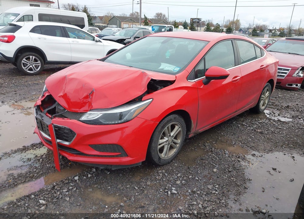 2017 CHEVROLET CRUZE LT AUTO VIN: 1G1BE5SM6H7209617