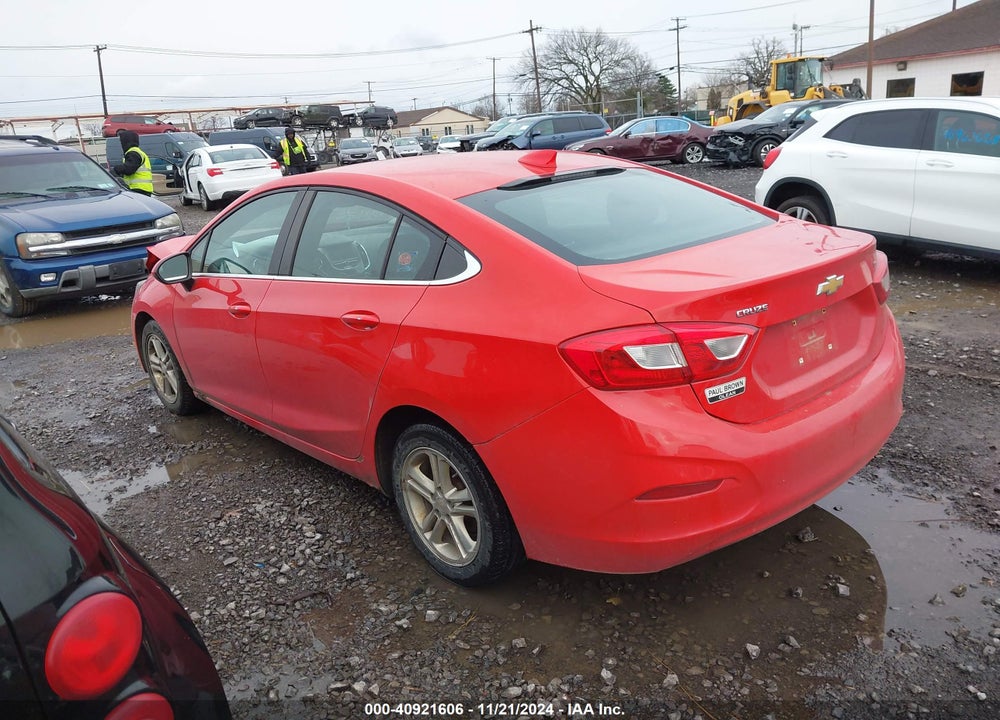2017 CHEVROLET CRUZE LT AUTO VIN: 1G1BE5SM6H7209617