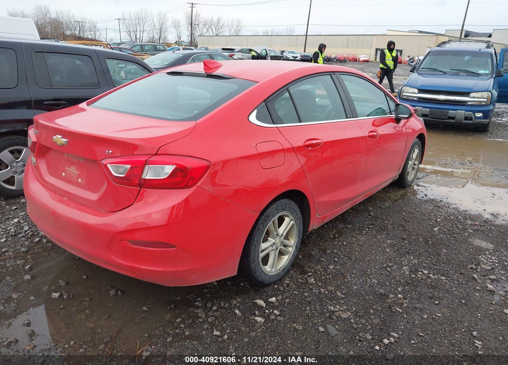 2017 CHEVROLET CRUZE LT AUTO VIN: 1G1BE5SM6H7209617