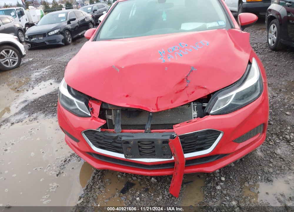 2017 CHEVROLET CRUZE LT AUTO VIN: 1G1BE5SM6H7209617