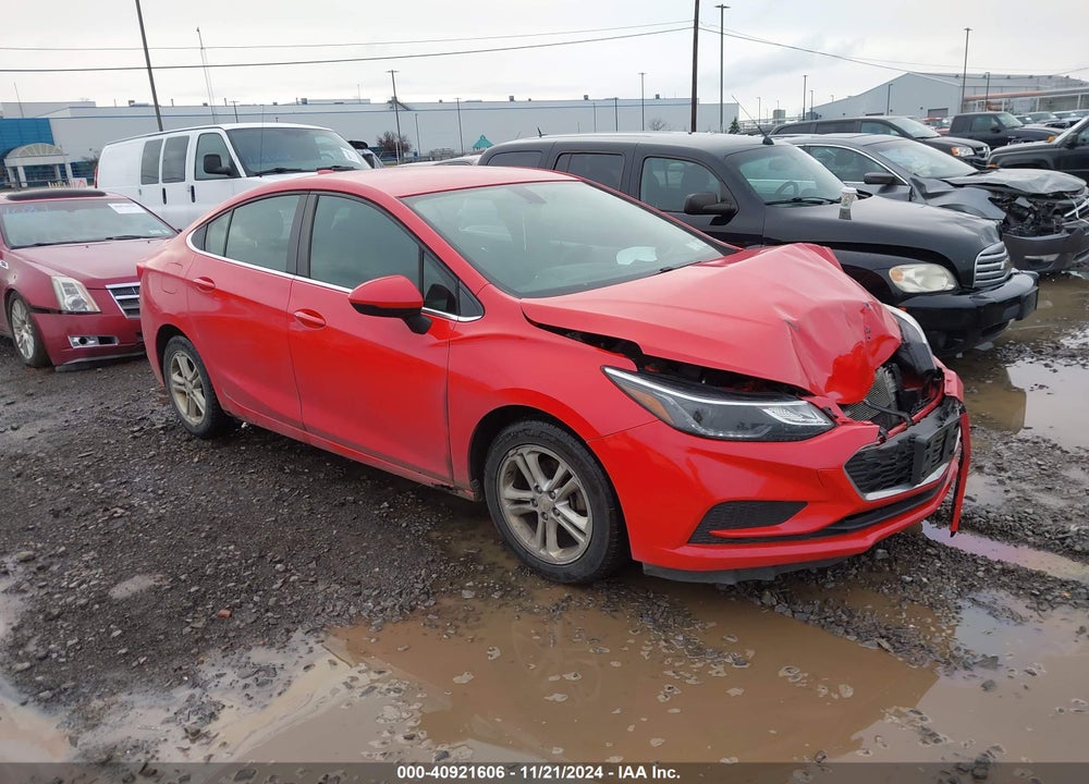 2017 CHEVROLET CRUZE LT AUTO VIN: 1G1BE5SM6H7209617