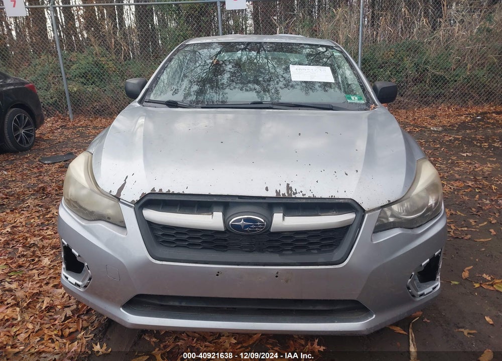 2012 SUBARU IMPREZA VIN: JF1GJAA61CH014327