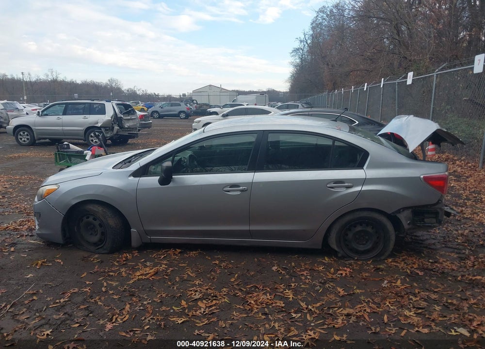 2012 SUBARU IMPREZA VIN: JF1GJAA61CH014327