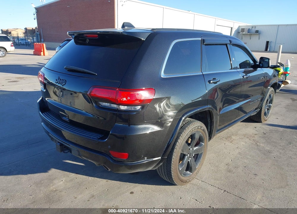 2015 JEEP GRAND CHEROKEE ALTITUDE VIN: 1C4RJFAG6FC796697