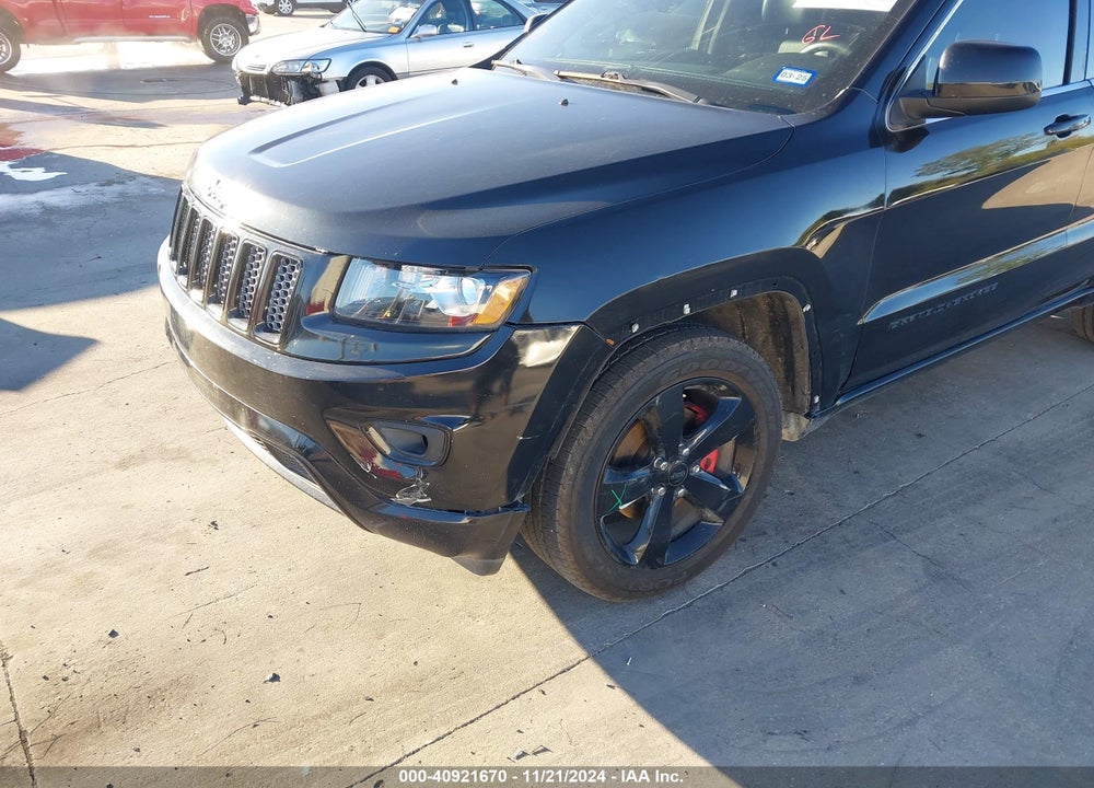 2015 JEEP GRAND CHEROKEE ALTITUDE VIN: 1C4RJFAG6FC796697