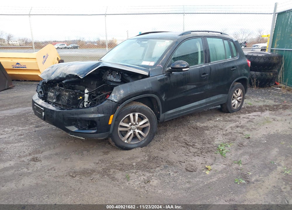 2017 VOLKSWAGEN TIGUAN 2.0T S VIN: WVGBV7AX7HK011765