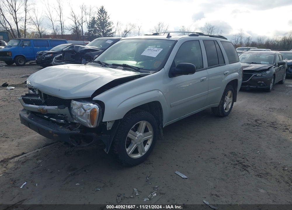 2008 CHEVROLET TRAILBLAZER LT VIN: 1GNDT13S782221310