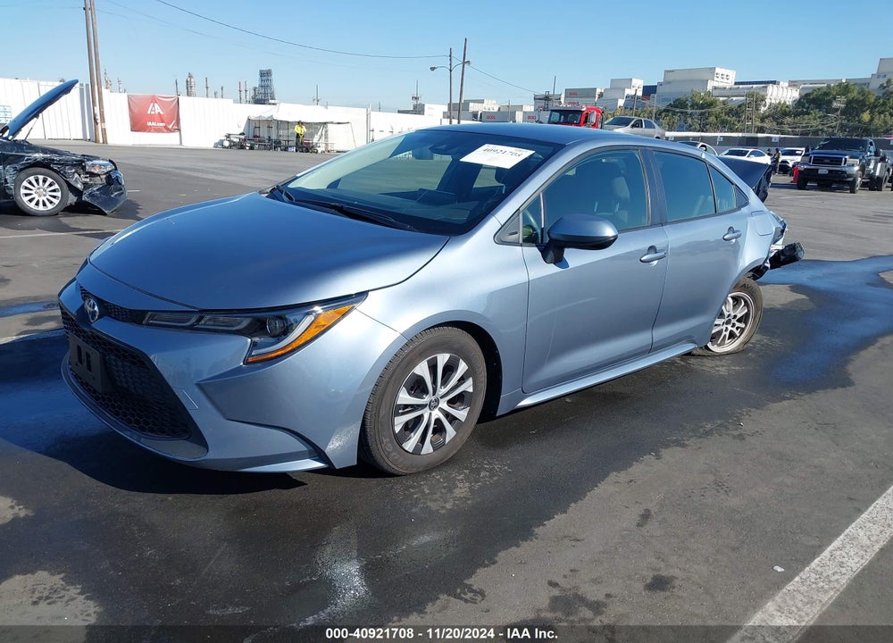 2022 TOYOTA COROLLA HYBRID LE VIN: JTDEAMDE6N3006729