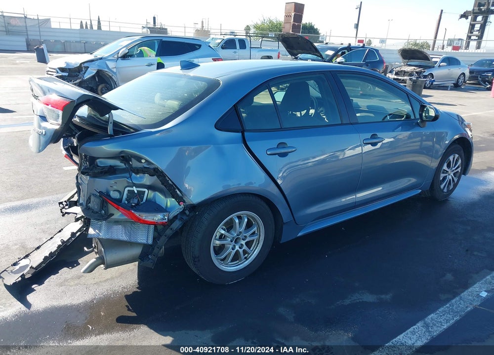 2022 TOYOTA COROLLA HYBRID LE VIN: JTDEAMDE6N3006729