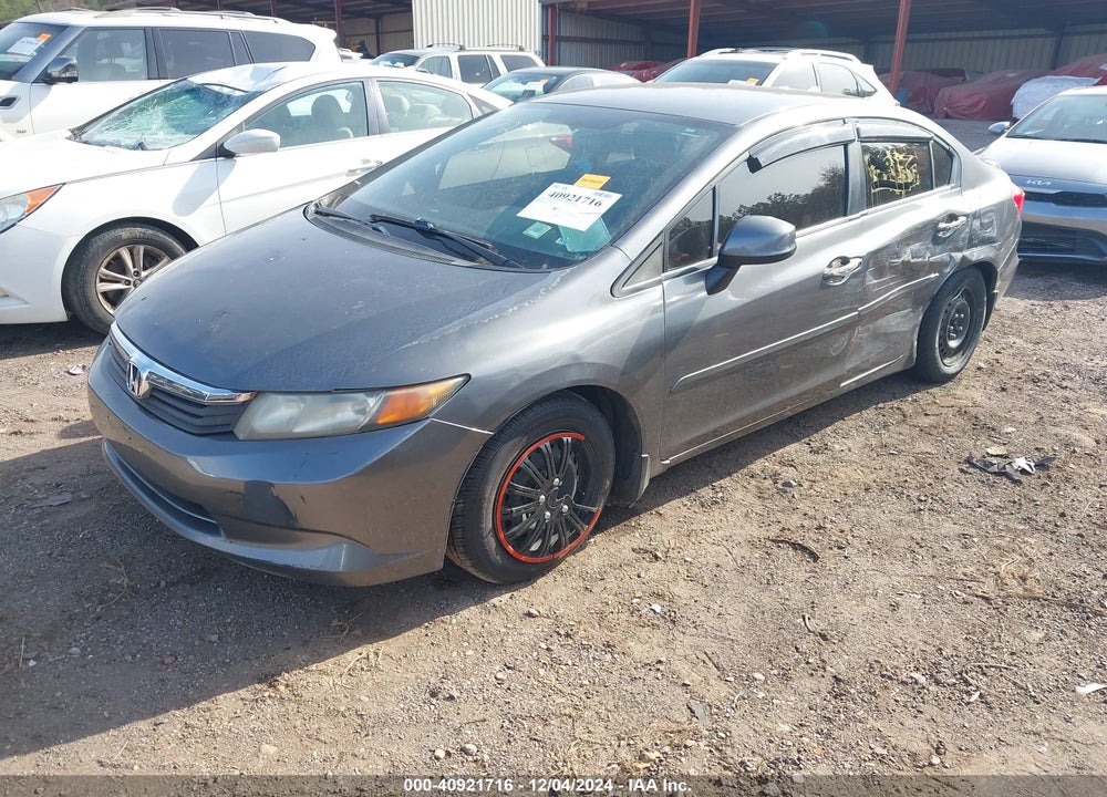 2012 HONDA CIVIC SDN VIN: 19XFB2F5XCE063945