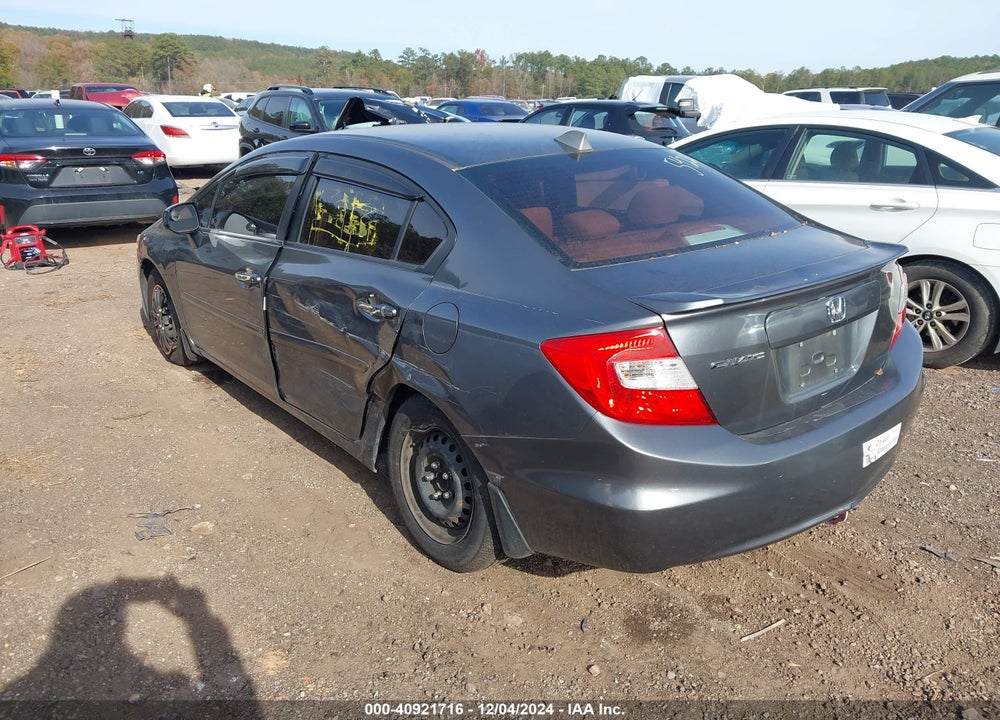 2012 HONDA CIVIC SDN VIN: 19XFB2F5XCE063945
