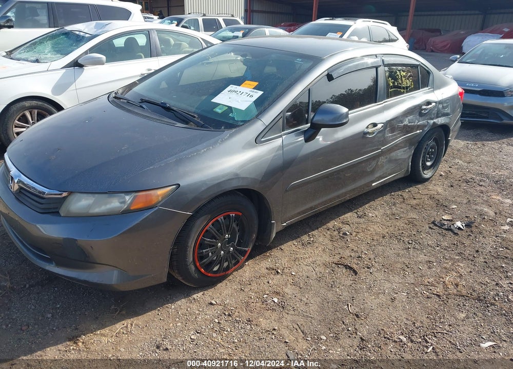 2012 HONDA CIVIC SDN VIN: 19XFB2F5XCE063945