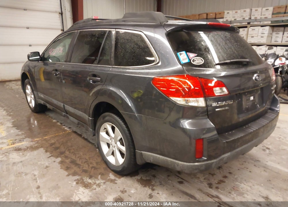 2013 SUBARU OUTBACK 2.5I PREMIUM VIN: 4S4BRBGC0D3312782