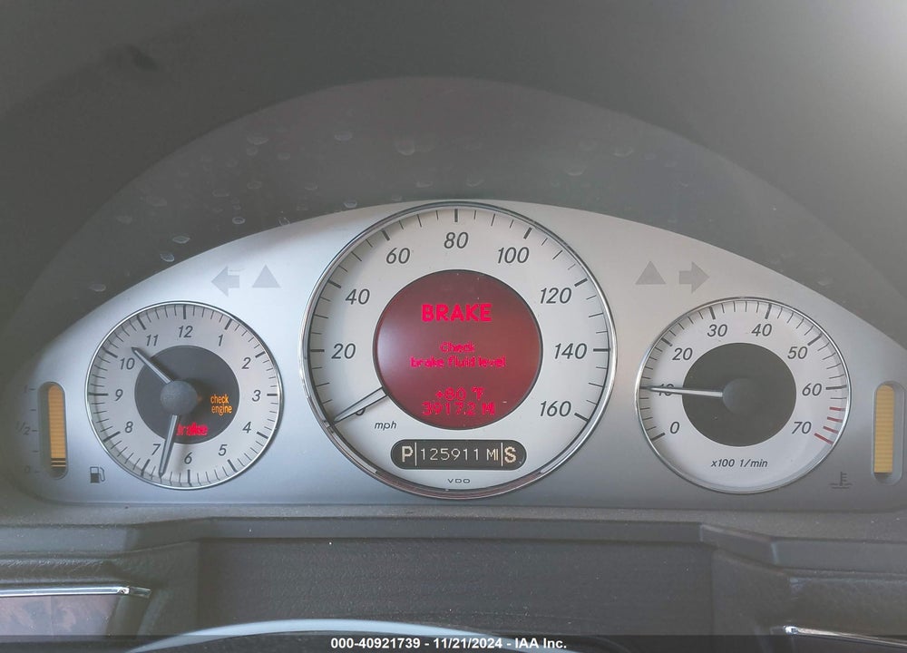 2007 MERCEDES-BENZ E VIN: WDBUF56X07B179591