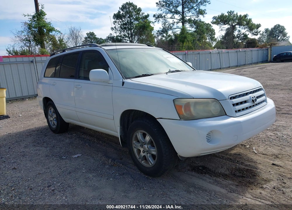 2004 TOYOTA HIGHLANDER VIN: JTEGD21A640080573