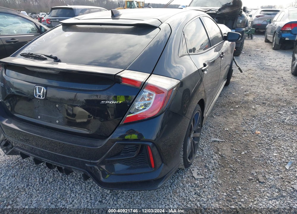 2021 HONDA CIVIC SPORT VIN: SHHFK7H4XMU230493