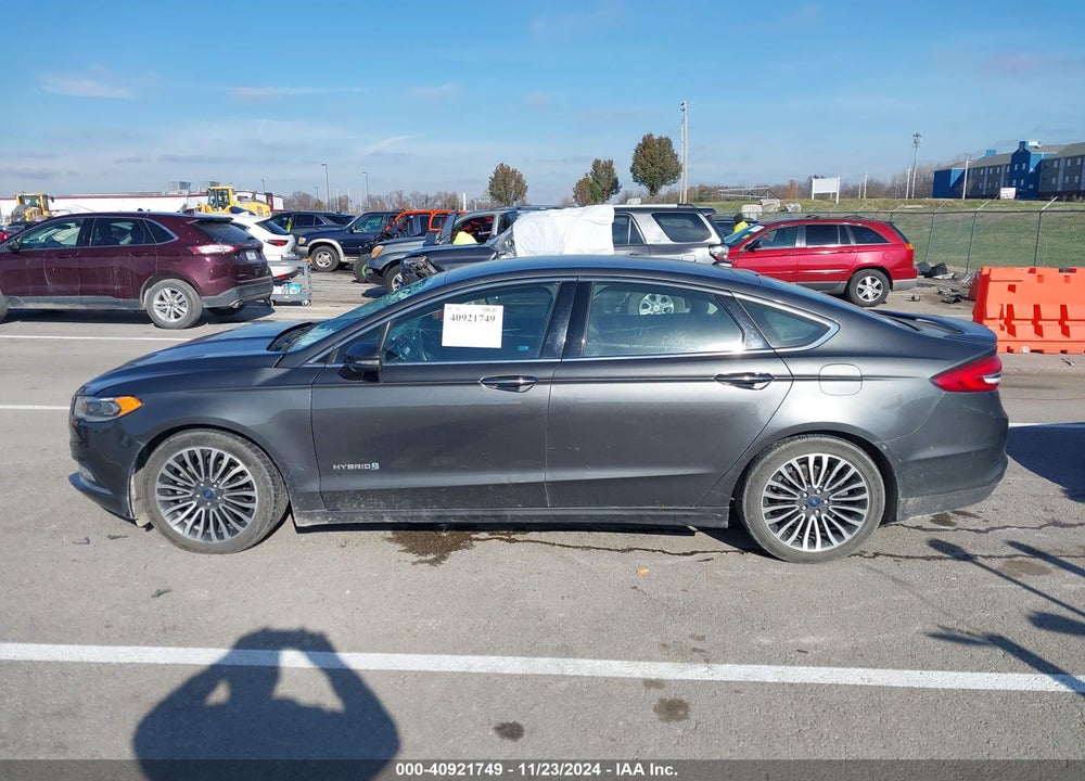 2018 FORD FUSION HYBRID TITANIUM VIN: 3FA6P0RU9JR120754
