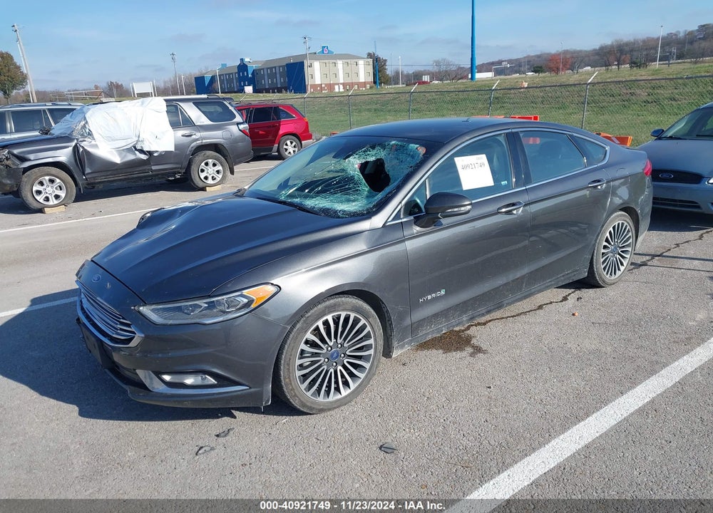2018 FORD FUSION HYBRID TITANIUM VIN: 3FA6P0RU9JR120754