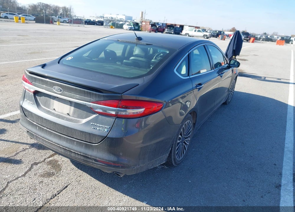 2018 FORD FUSION HYBRID TITANIUM VIN: 3FA6P0RU9JR120754