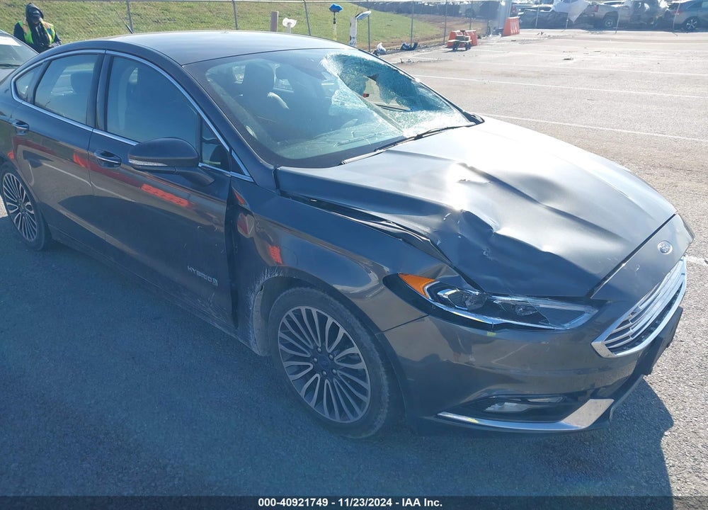 2018 FORD FUSION HYBRID TITANIUM VIN: 3FA6P0RU9JR120754